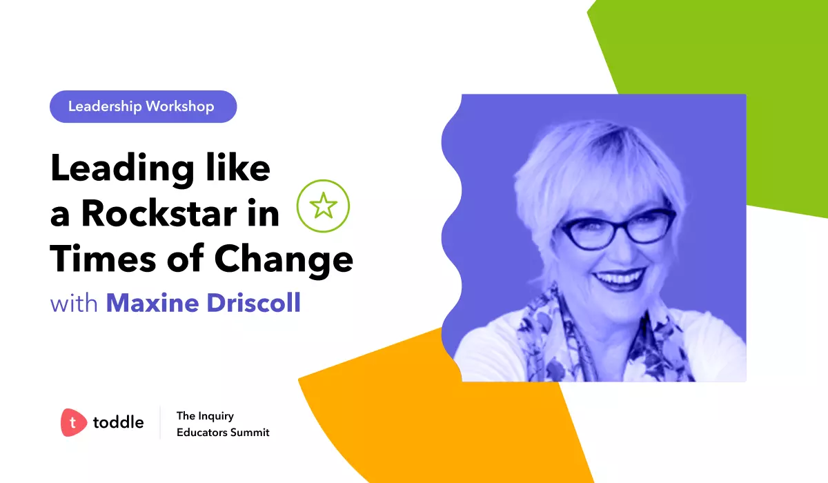 Speaker profile photo of Maxine Driscoll for Toddle TIES leadership workshop on Leading like a Rockstar in Times of Change