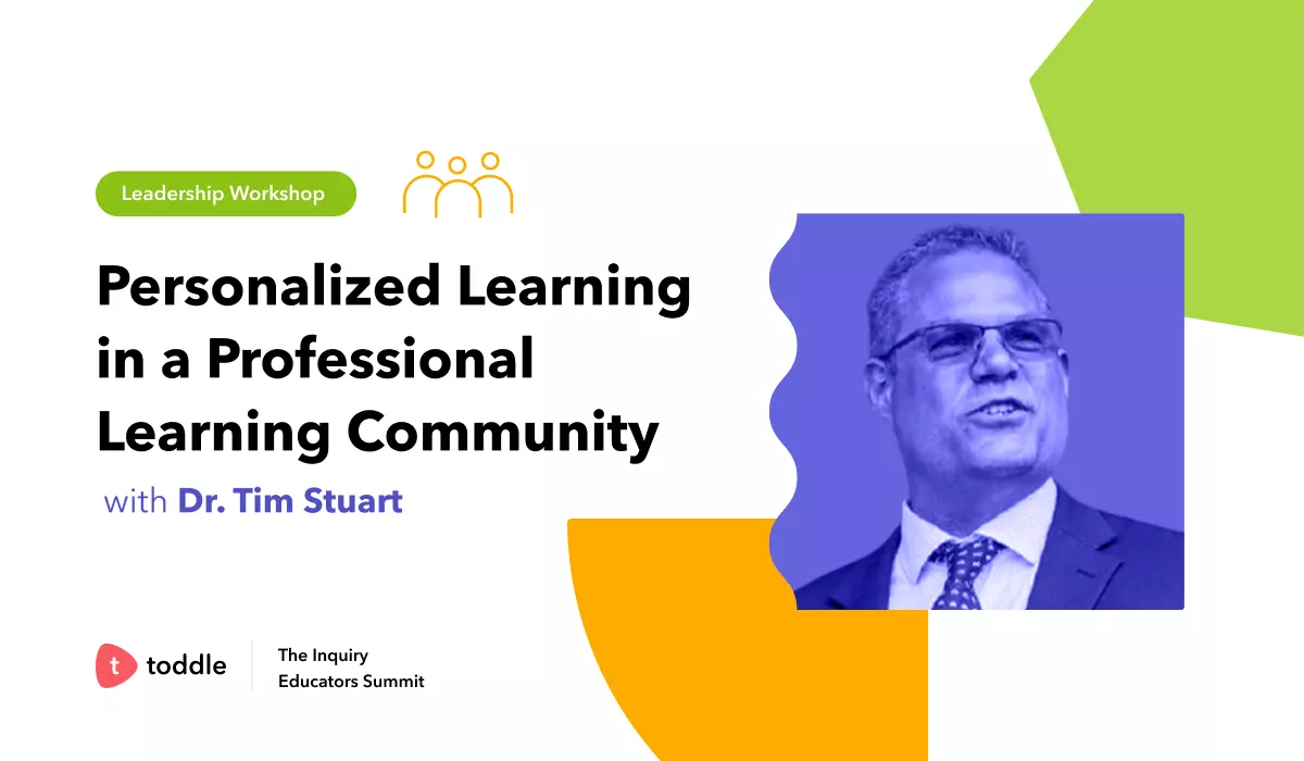 Speaker profile photo of Dr. Tim Stuart for Toddle TIES Leadership workshop on Personalized Learning in a Professional Learning Community